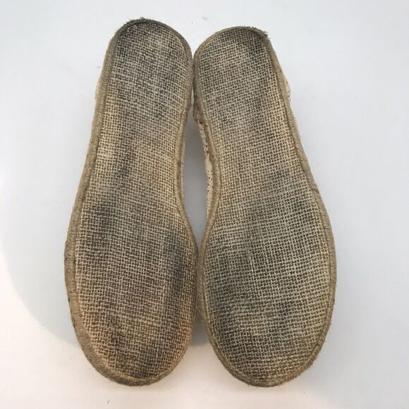 Rock & Candy by Zigi Baybreeze Espadrille Women's 9M Beige Crochet Floral Flats - Picture 9 of 12